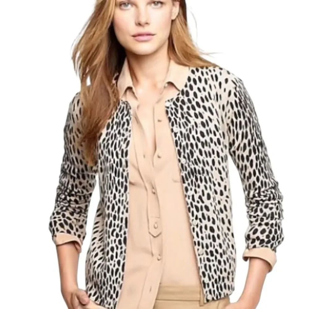 J. Crew Leopard Print Button Down Shirt